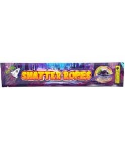 Higher Fire Extracts - Shatter Ropes - Blueberry 650MG THC