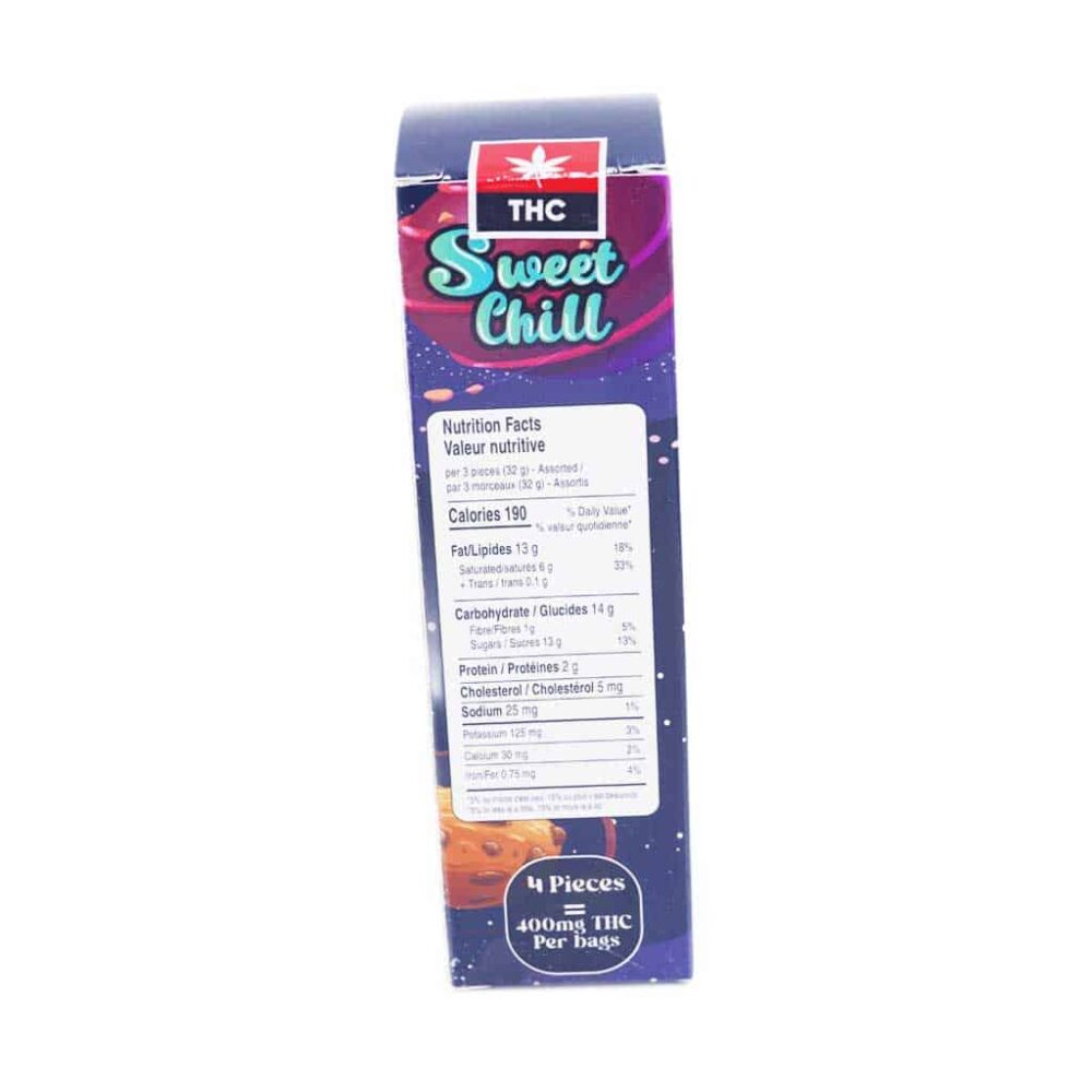 Buy Sweet Chill Edibles - Choco Chill 400mg THC at Kush Station Online Shop