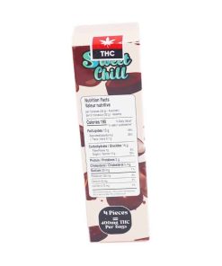 Buy Sweet Chill Edibles - Dark Chill 400mg THC at Kush Station Online Shop