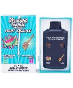 Straight Goods - Dual Chamber Vape - Watermelon + Honey Boo Boo (3 Grams + 3 Grams)