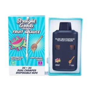 Straight Goods - Dual Chamber Vape - Watermelon + Honey Boo Boo (3 Grams + 3 Grams)