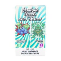 Alternative view of Straight Goods - Dual Chamber Vape - Blueberry + OG Kush (3 Grams + 3 Grams)