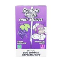Alternative view of Straight Goods - Dual Chamber Vape - Grape + Purple Ape (3 Grams + 3 Grams)