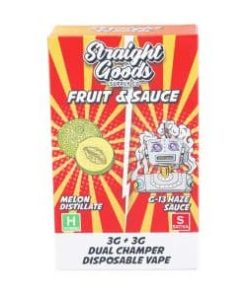 Straight Goods - Dual Chamber Vape - Melon + G-13 Haze (3 Grams + 3 Grams) - Image 4