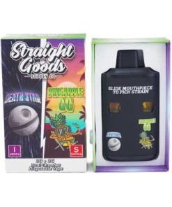 Straight Goods - Dual Chamber Vape - Death Star+ Pineapple OG (3 Grams + 3 Grams)