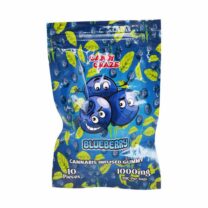 Candy Craze Edibles - Blueberry Gummy 1000mg THC
