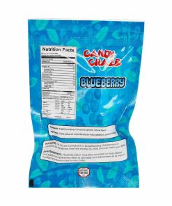 Candy Craze Edibles - Blueberry Gummy 1000mg THC - Image 3