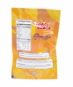 Candy Craze Edibles - Orange Gummy 1000mg THC - Image 3