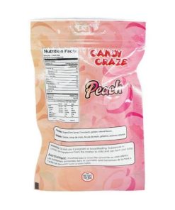 Candy Craze Edibles - Peach Gummy 1000mg THC - Image 3