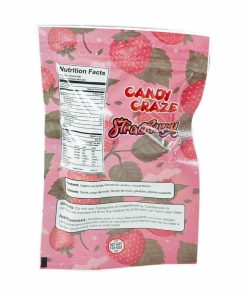 Candy Craze Edibles - Strawberry Gummy 1000mg THC - Image 3
