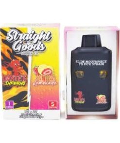 Straight Goods - Dual Chamber Vape - Dante’s Inferno + Strawberry Lemonade (3 Grams + 3 Grams)