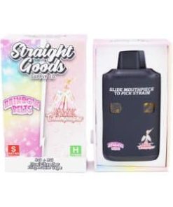 Straight Goods - Dual Chamber Vape - Rainbow Belts + Pink Champagne (3 Grams + 3 Grams)