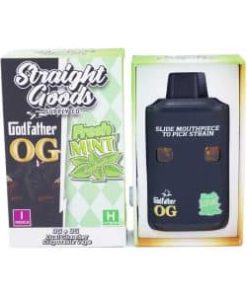 Straight Goods - Dual Chamber Vape - Godfather OG + Fresh Mint (3 Grams + 3 Grams)