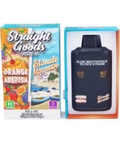 Straight Goods - Dual Chamber Vape - Orange Ambrosia + Blonde Moroccan (3 Grams + 3 Grams)