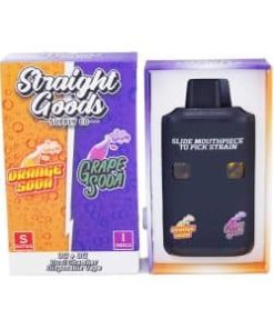 Straight Goods - Dual Chamber Vape - Orange Soda + Grape Soda (3 Grams + 3 Grams)
