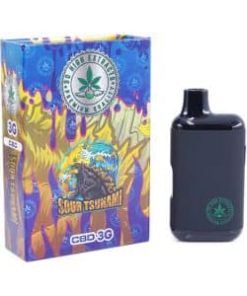 So High Extracts CBD Disposable Pen - Sour Tsunami 3ML - Image 4