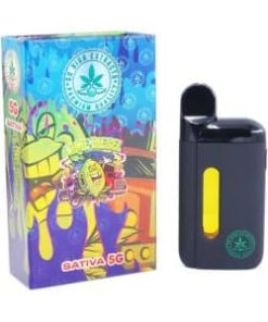 So High Extracts Disposable Pen - Lime Diesel 5ML (Sativa) - Image 4
