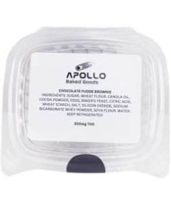Apollo Baked Goods - Chocolate Fudge Brownie - 300mg THC - Image 5