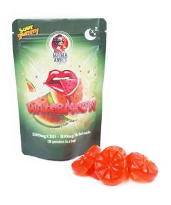 Mama Anne's Edibles - Watermelon Gummy - 1500mg CBD + Melatonin (Sleep Gummy) - Image 3