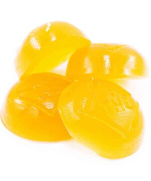Alternative view of Sky High Edibles – Peach Mango Gummy 600mg THC