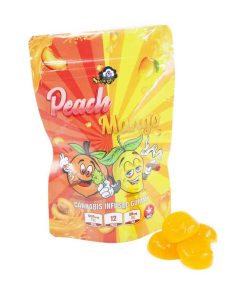 Sky High Edibles – Peach Mango Gummy 600mg THC