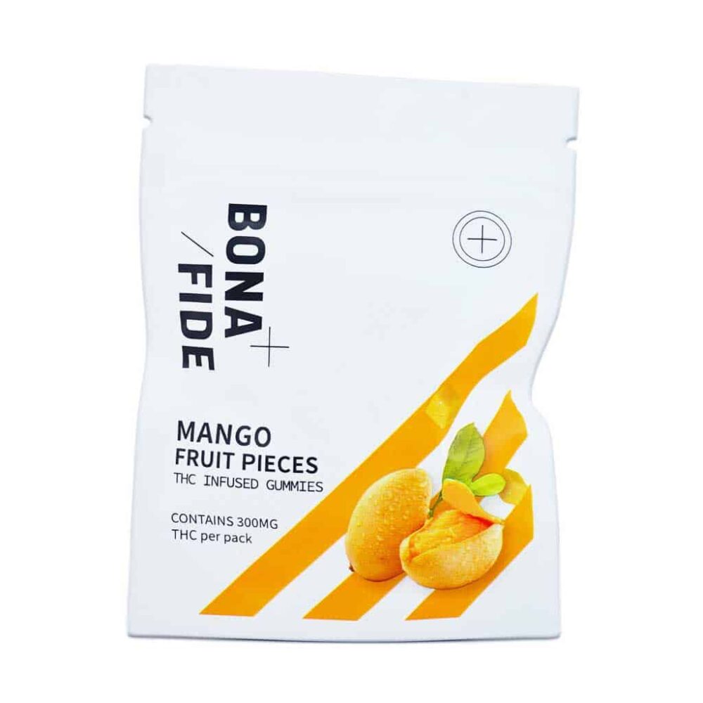Buy Bonafide – Mango Fruit Pieces 300mg THC Online Shop