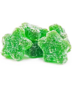 Buy Apollo Edibles - Sour Green Apple Shooting Stars 1000mg THC Indica at Kush Station Online Shop