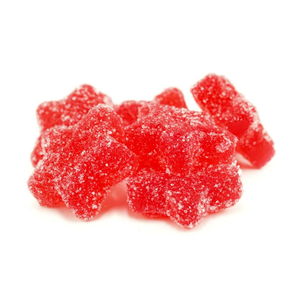 Buy Apollo Edibles - Sour Cherry Shooting Stars 1000mg THC Sativa at Kush Station Online Shop
