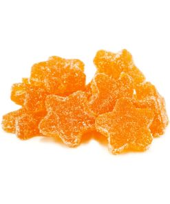 Buy Apollo Edibles - Sour Peach Shooting Stars 3000mg THC Indica at Kush Station Online Shop