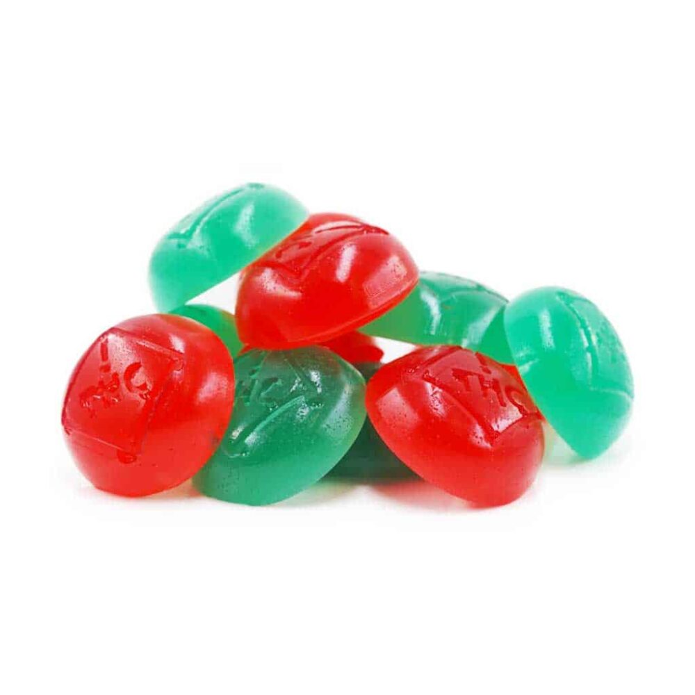 Buy Sky High Edibles - Blue Raspberry + Watermelon Gummy 3000mg THC at Kush Station Online Shop