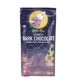 Buy Higher Fire Extracts - Bubble Hash Chocolate Bar - Dark 1000mg THC at Kush Station Online Shop