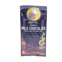 Buy Higher Fire Extracts - Bubble Hash Chocolate Bar - Milk 1000mg THC at Kush Station Online Shop