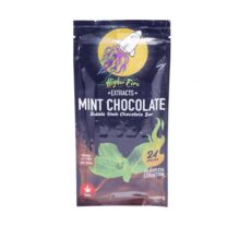 Buy Higher Fire Extracts - Bubble Hash Chocolate Bar - Mint 1000mg THC at Kush Station Online Shop