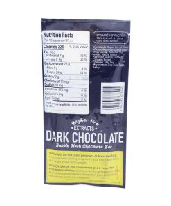 Buy Higher Fire Extracts - Bubble Hash Chocolate Bar - Dark 1000mg THC at Kush Station Online Shop
