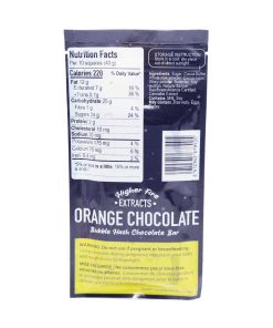 Buy Higher Fire Extracts - Bubble Hash Chocolate Bar - Orange 1000mg THC at Kush Station Online Shop