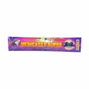 Alternative view of Higher Fire Extracts - Medicated Ropes - Grape 400MG THC