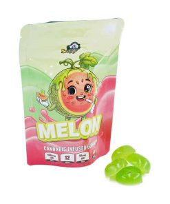 Buy Sky High Edibles - Melon Gummy 600mg THC at Kush Station Online Shop