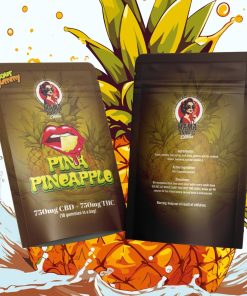 Mama Anne's Edibles - Pina-Pineapple Gummy - 1:1 (750mg CBD + 750mg THC)