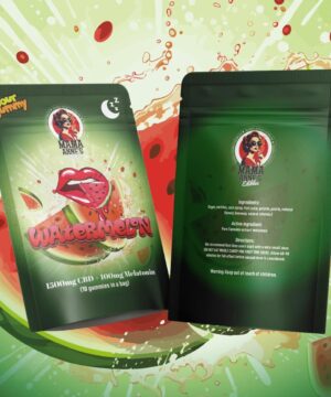 Mama Anne's Edibles - Watermelon Gummy - 1500mg CBD + Melatonin (Sleep Gummy)