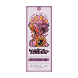 Wonder PsilocybinMilkChocolate 1g