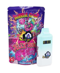 Buy Sky High Extract - Dual Chamber Vape - Bubble Gum (Indica) + Jelly Roll (Sativa) - (4 Grams + 4 Grams) at Kush Station Online Shop
