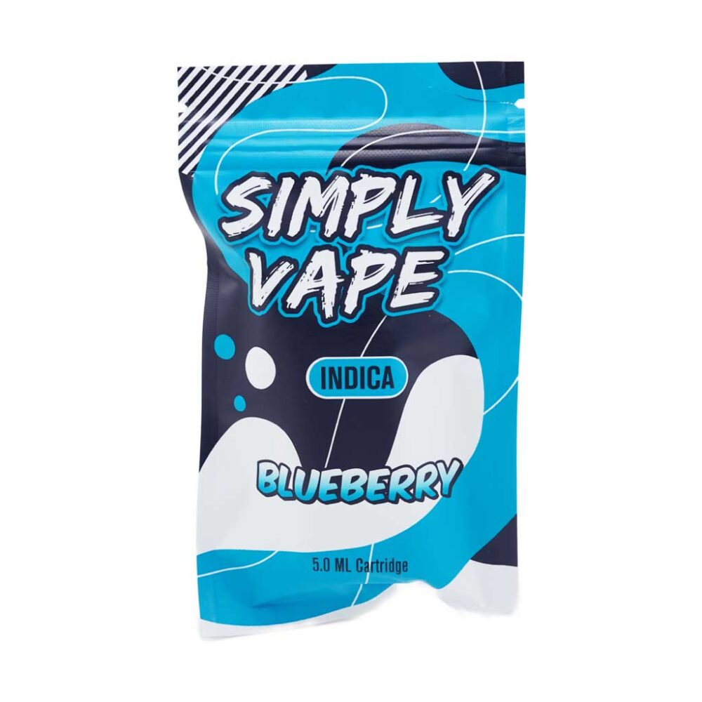Buy Simply Vapes – THC Disposable Pen – Blueberry – 5ML at Kush Station Online Shop