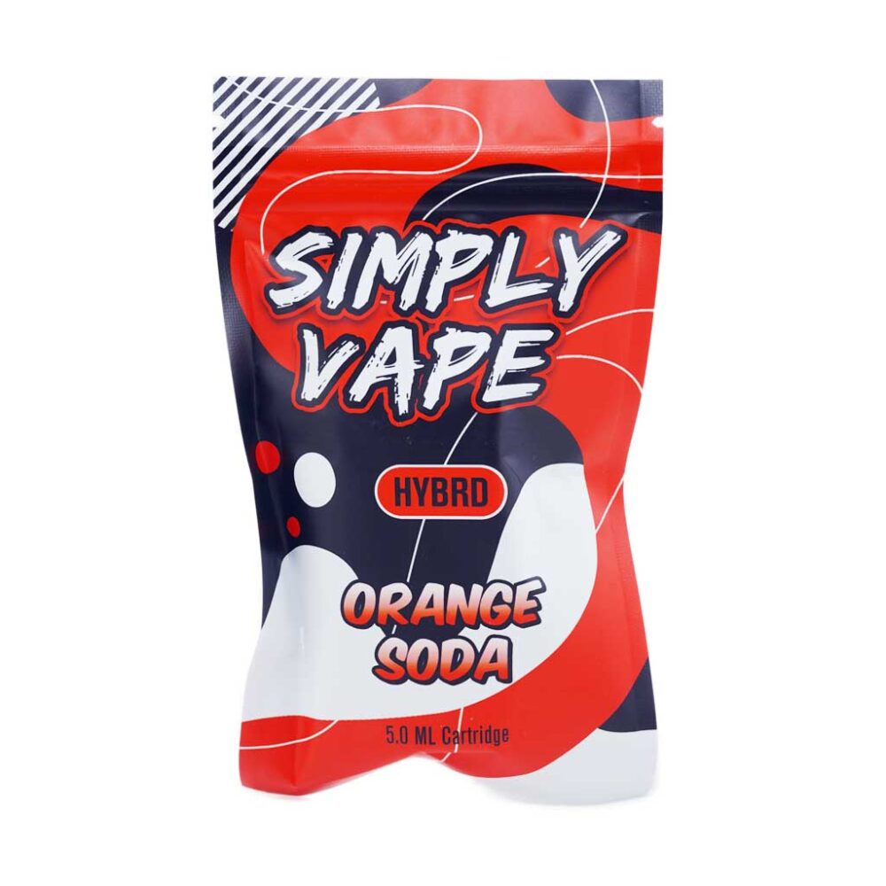Buy Simply Vapes – THC Disposable Pen – Orange Soda – 5ML at Kush Station Online Shop