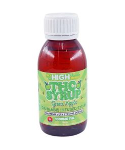 Buy Sky High Syrup - Green Apple 1000mg THC at Kush Station Online Shop