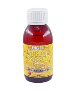Buy Sky High Syrup - Lemon 1000mg THC at Kush Station Online Shop