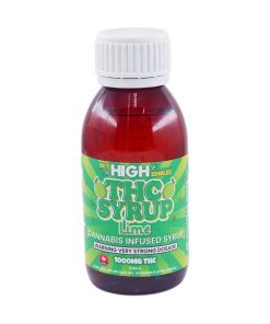 Buy Sky High Syrup - Lime 1000mg THC at Kush Station Online Shop
