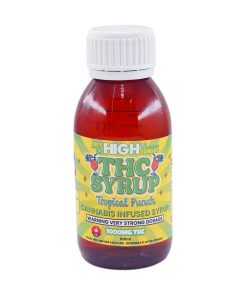 Buy Sky High Syrup - Tropical Punch 1000mg THC at Kush Station Online Shop