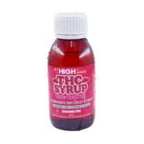 Buy Sky High Syrup - Cran-Raspberry 3000mg THC at Kush Station Online Shop