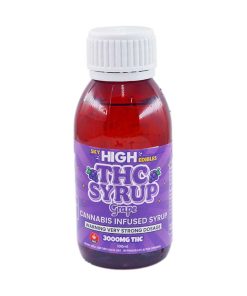 Buy Sky High Syrup - Grape 3000mg THC at Kush Station Online Shop