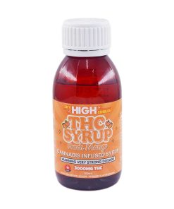Buy Sky High Syrup - Peach Mango 3000mg THC at Kush Station Online Shop